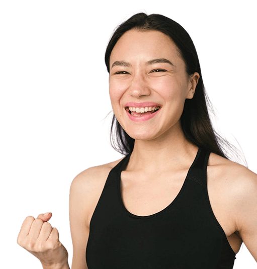 Woman smiling — Weight Loss